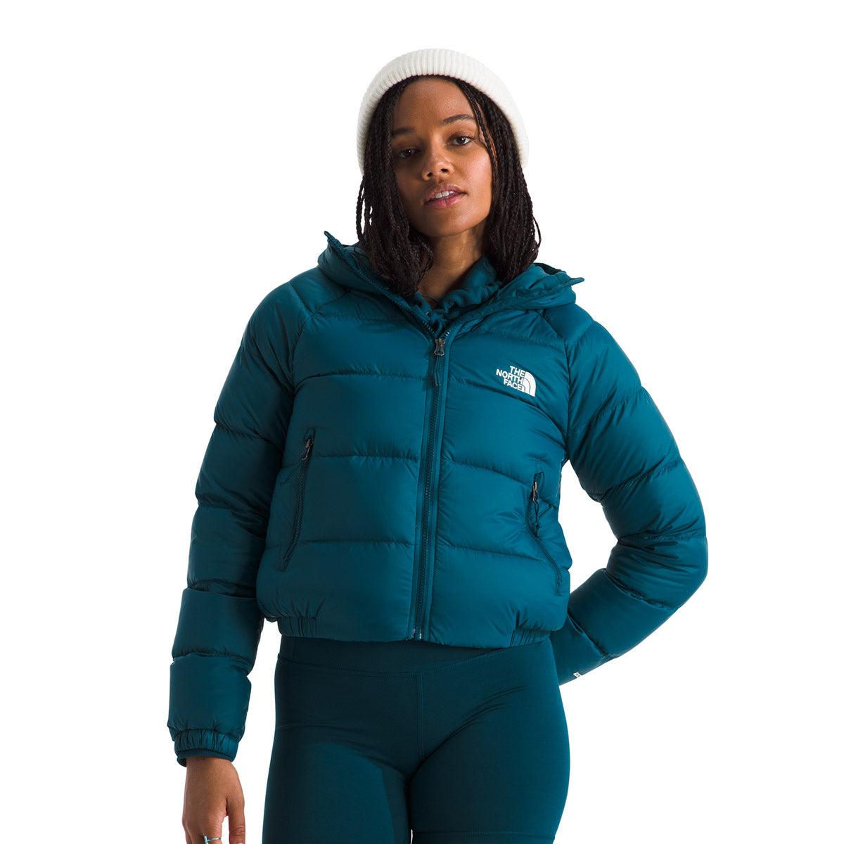 The North Face Women's Hydrenalite Down Hoodie Midnight Petrol