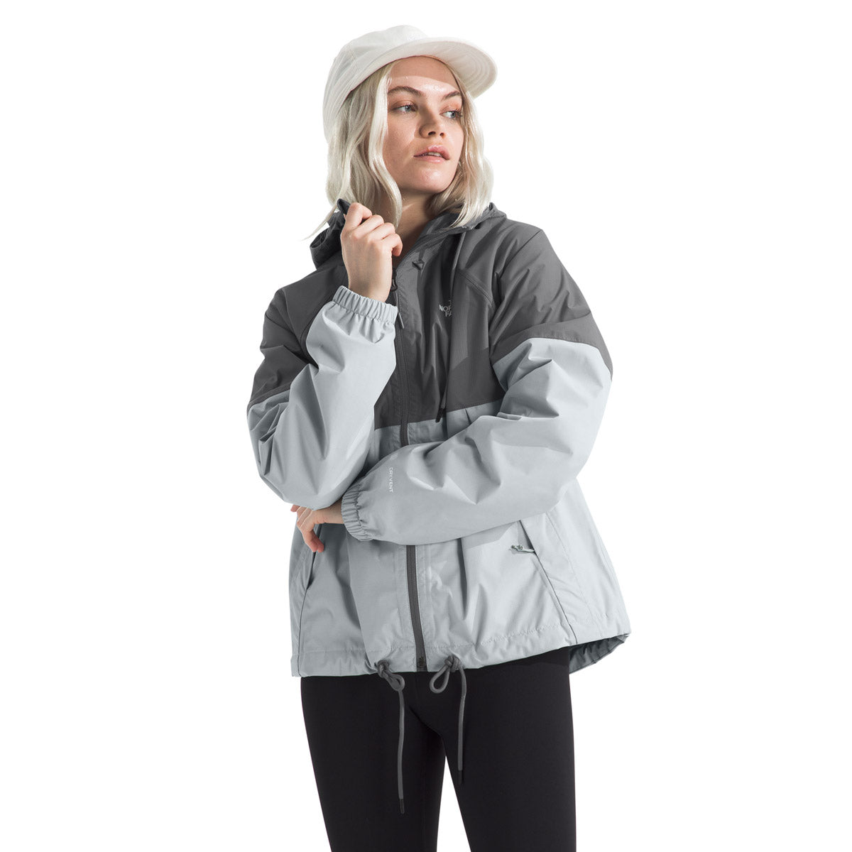 The North Face Women's Antora Rain Hoodie moked Pearl/High Rise / S