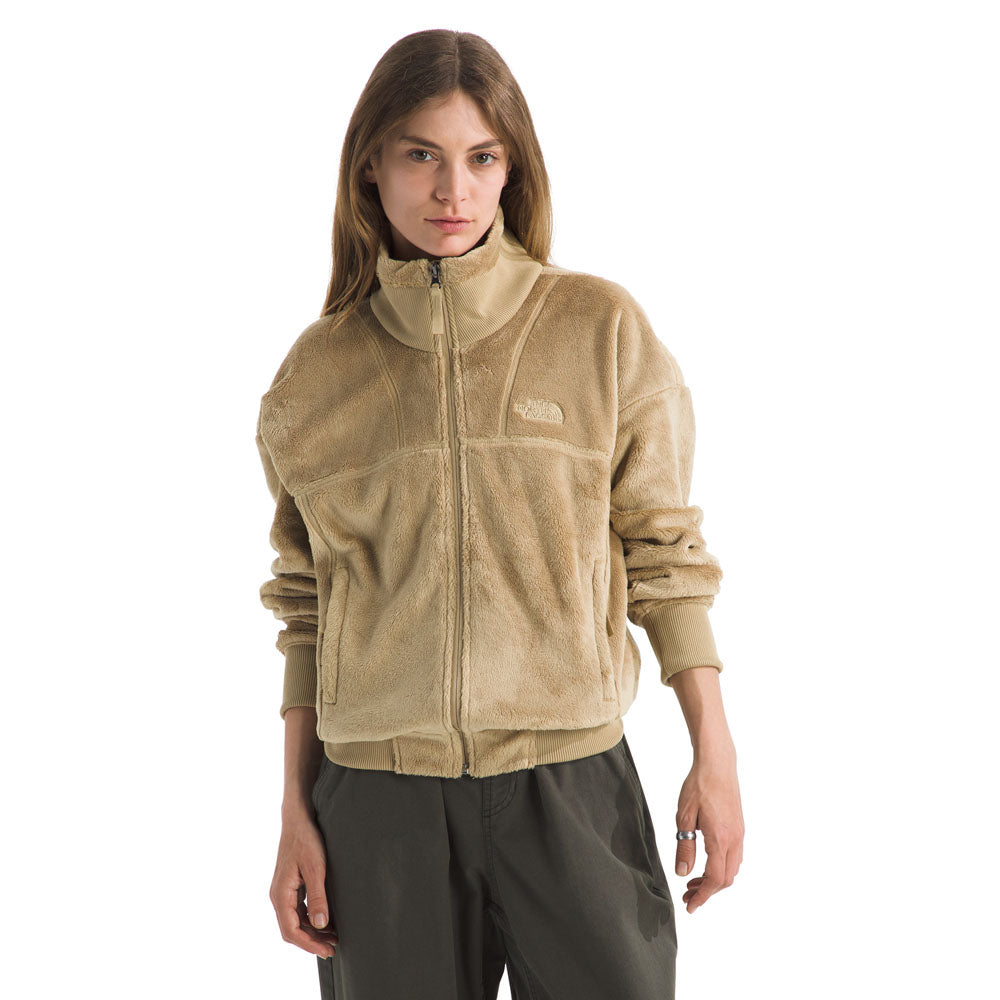 The North Face Womens Osito Lux Jacket Khaki Stone