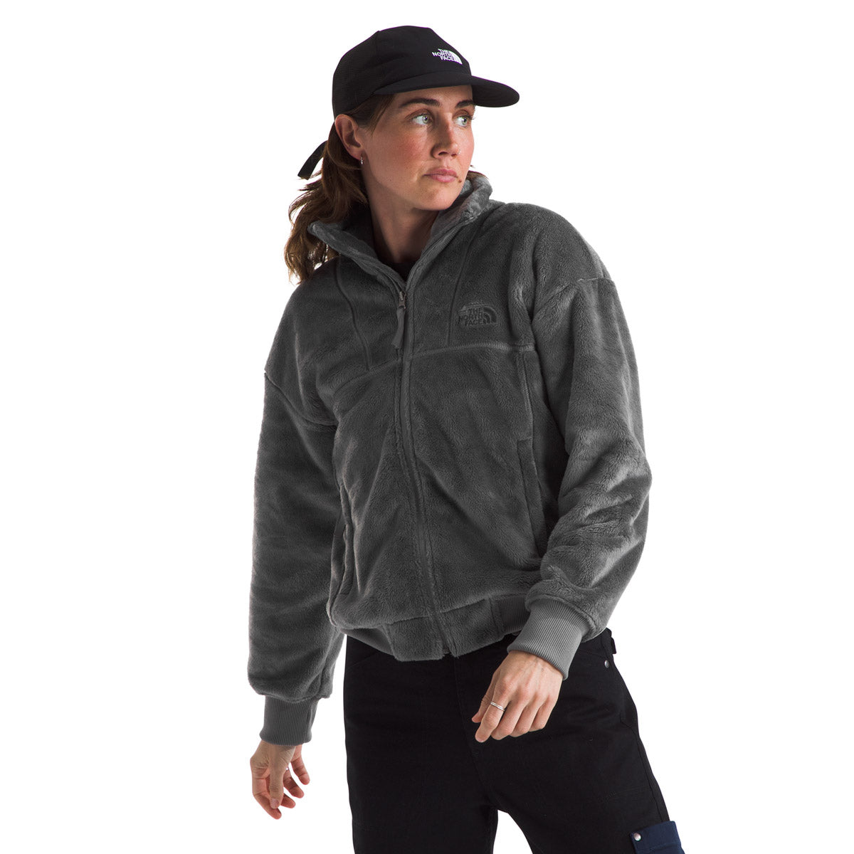The North Face Women's Osito Lux Jacket Smoked Pearl