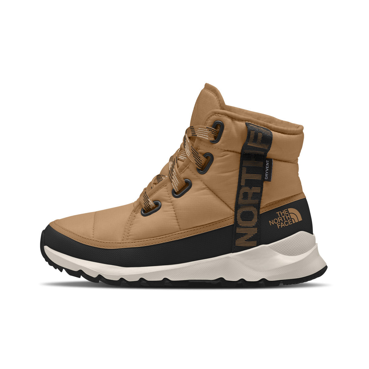 The North Face Women's Thermoball Lace Up Luxe Waterproof Almond Butter/TNF Black