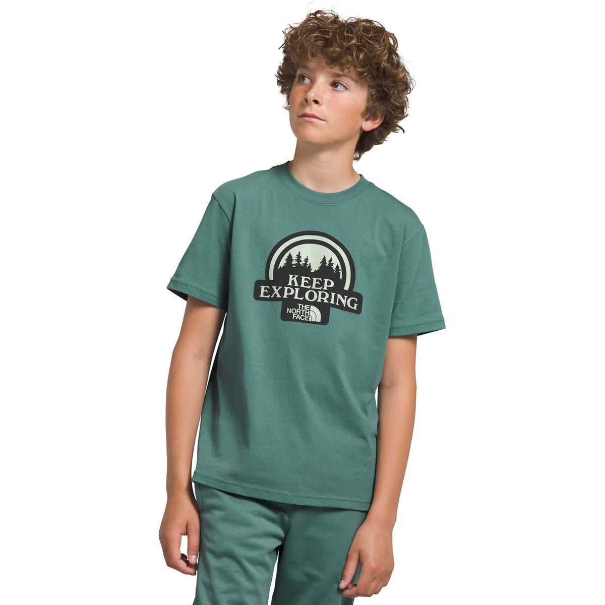 The North Face Boys' S/S Graphic Tee Dark age / S