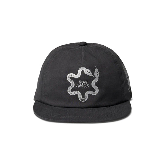 Run Amok 5 Panel Snapback Hat