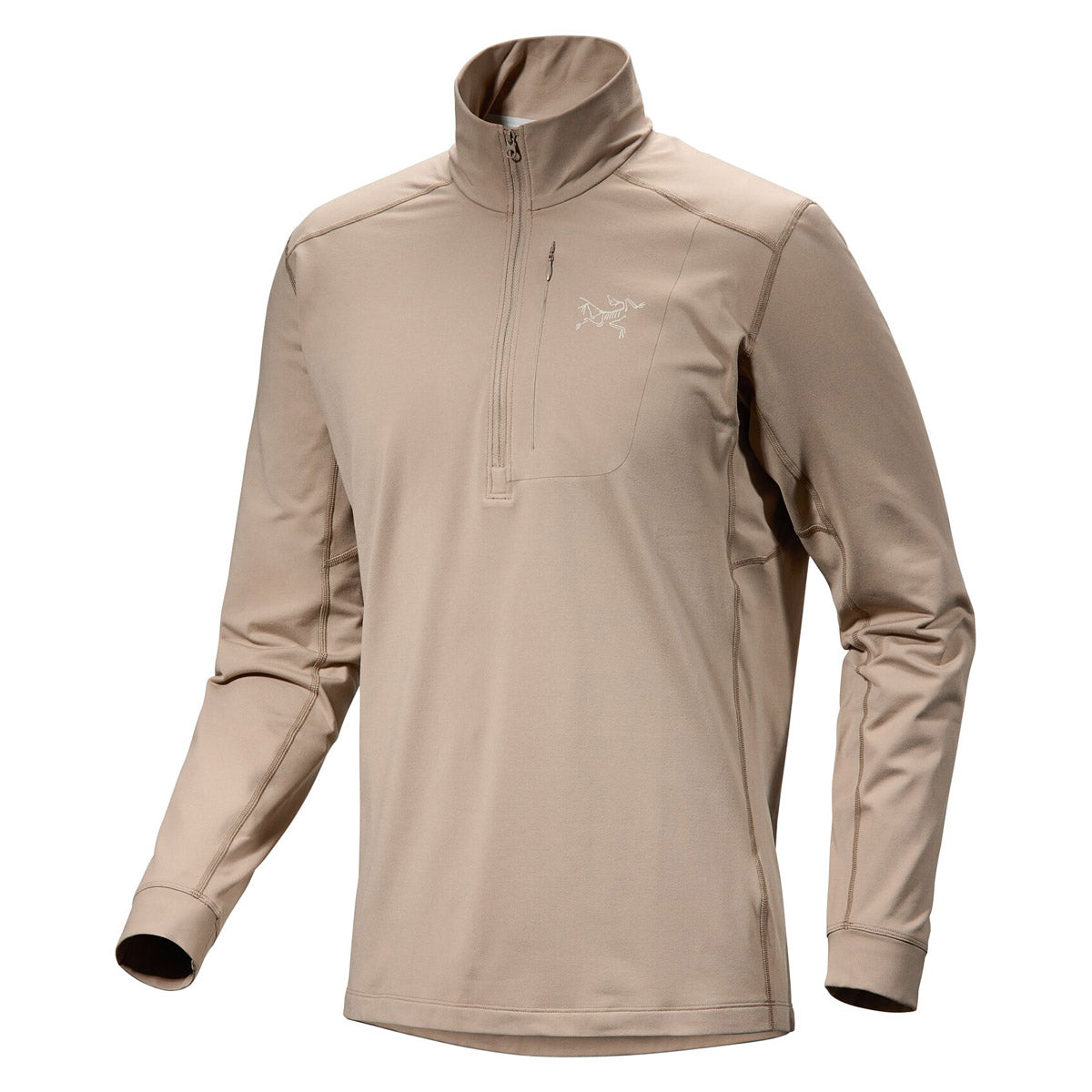 Arcteryx Men's Rho LT Zip Neck Smoke Bluff