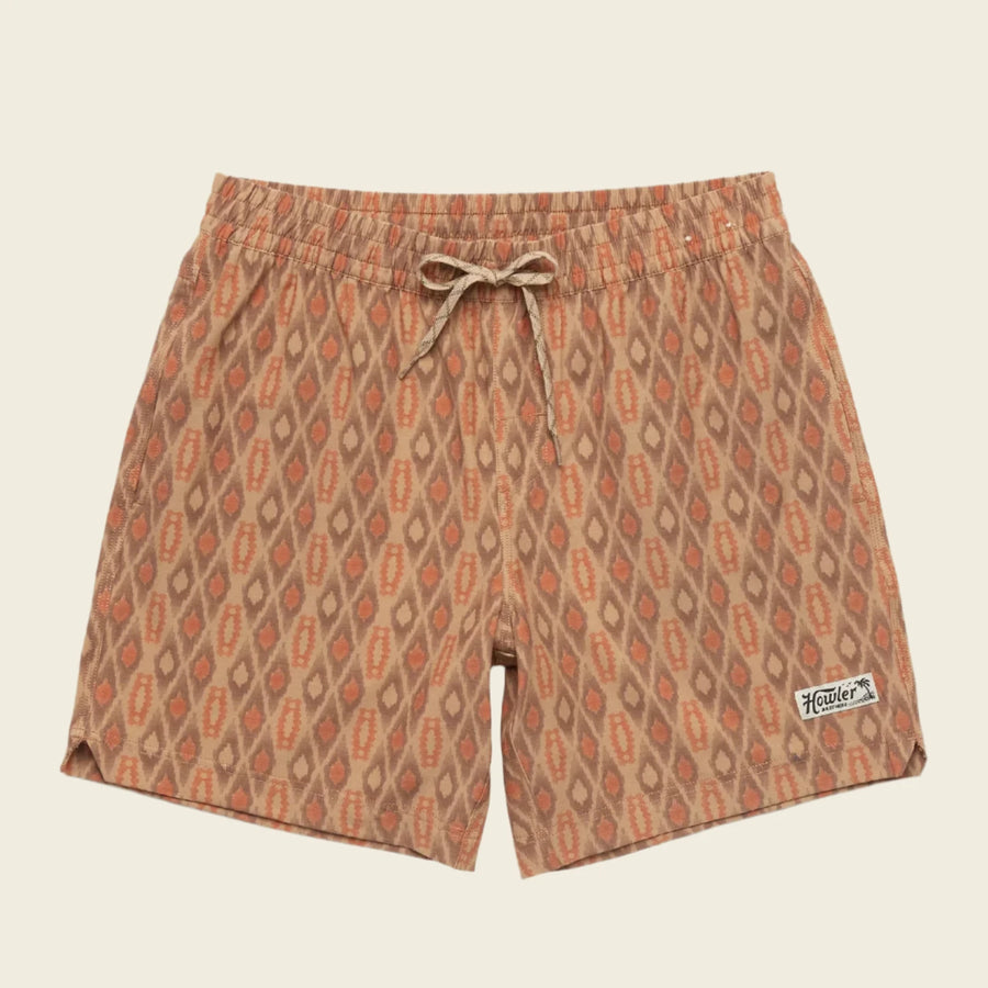 Howler Brothers Mens Deep Set Boardshorts Taki: Canyon
