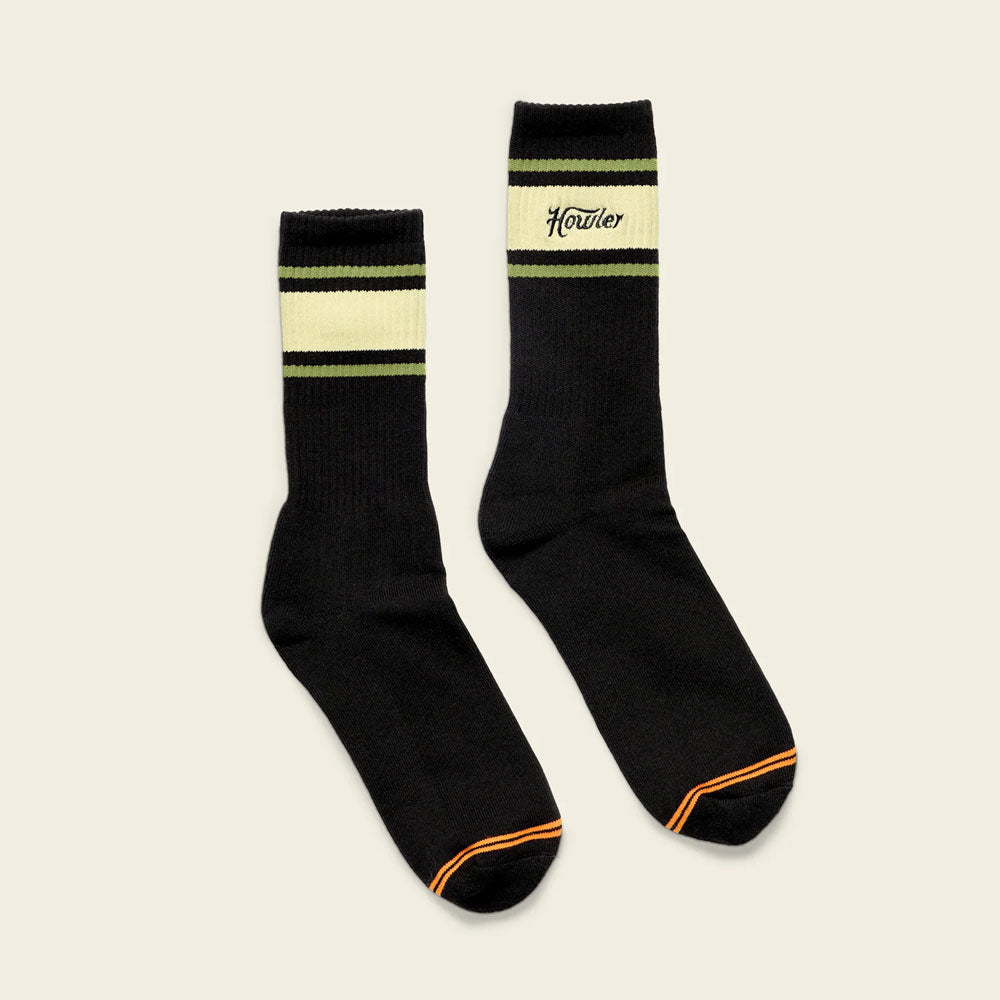 Howler Brothers Howler Script Socks Howler Script: Black