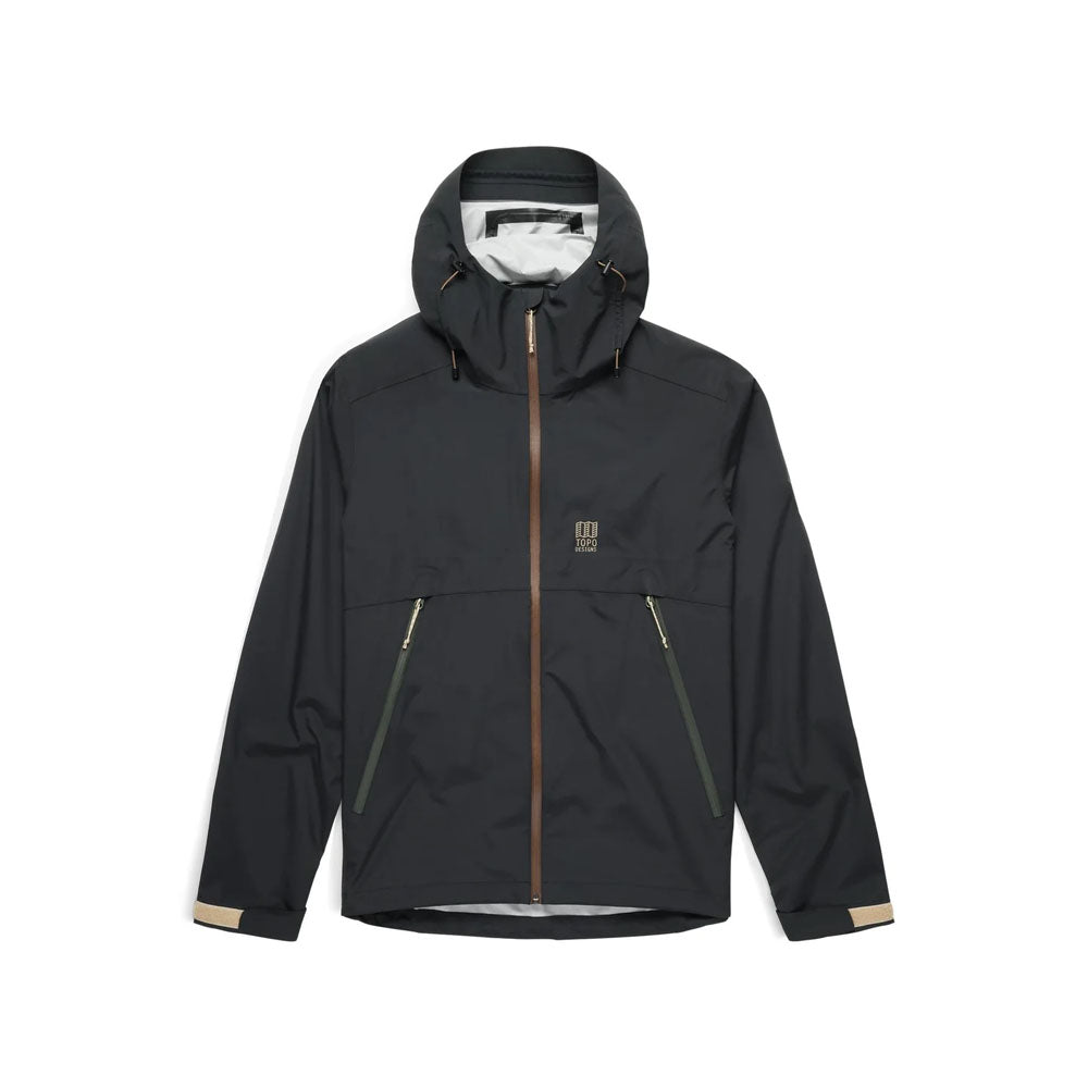 Topo Designs Mens Global Jacket Black/Neutral