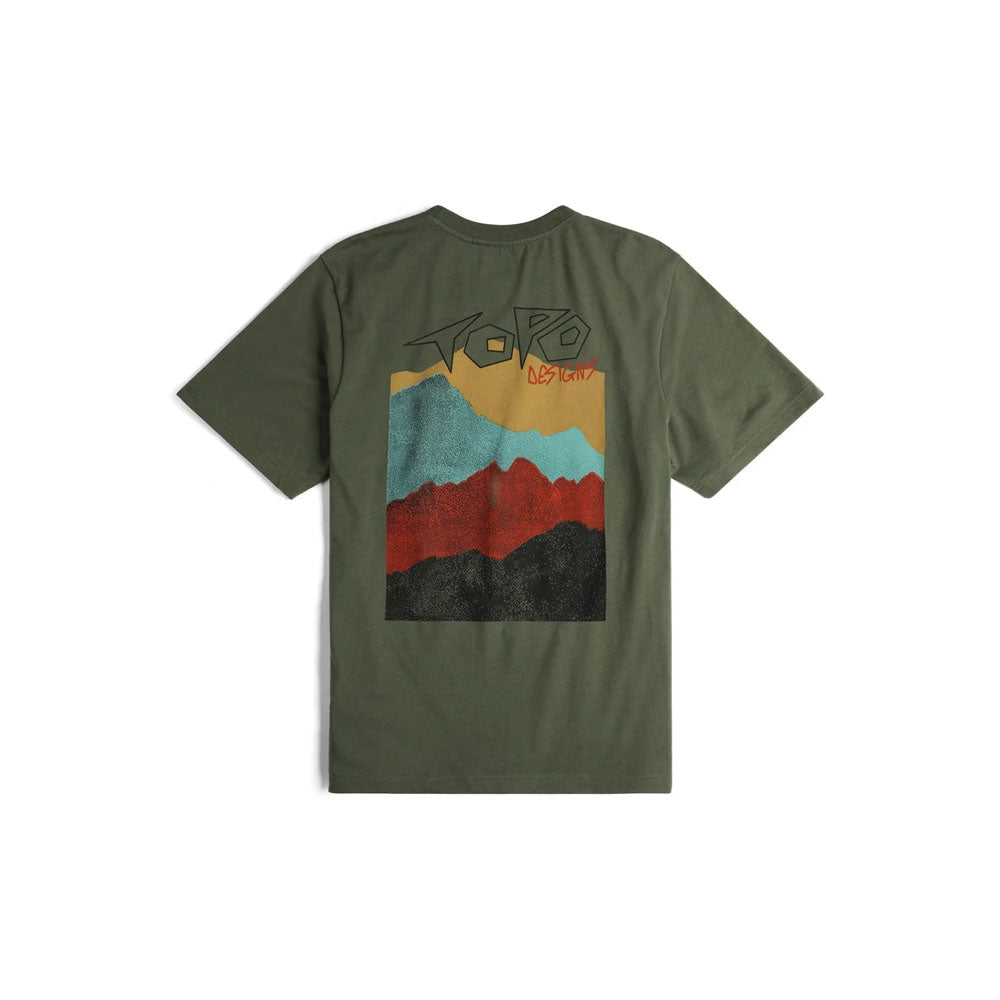 Topo Designs Mens Perspective Short Sleeve Shirt Beetle