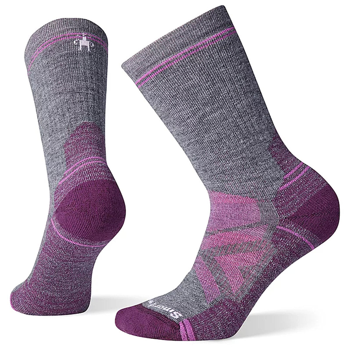Smartwool Women's Hike Full Cushion Crew Socks Medium Gray