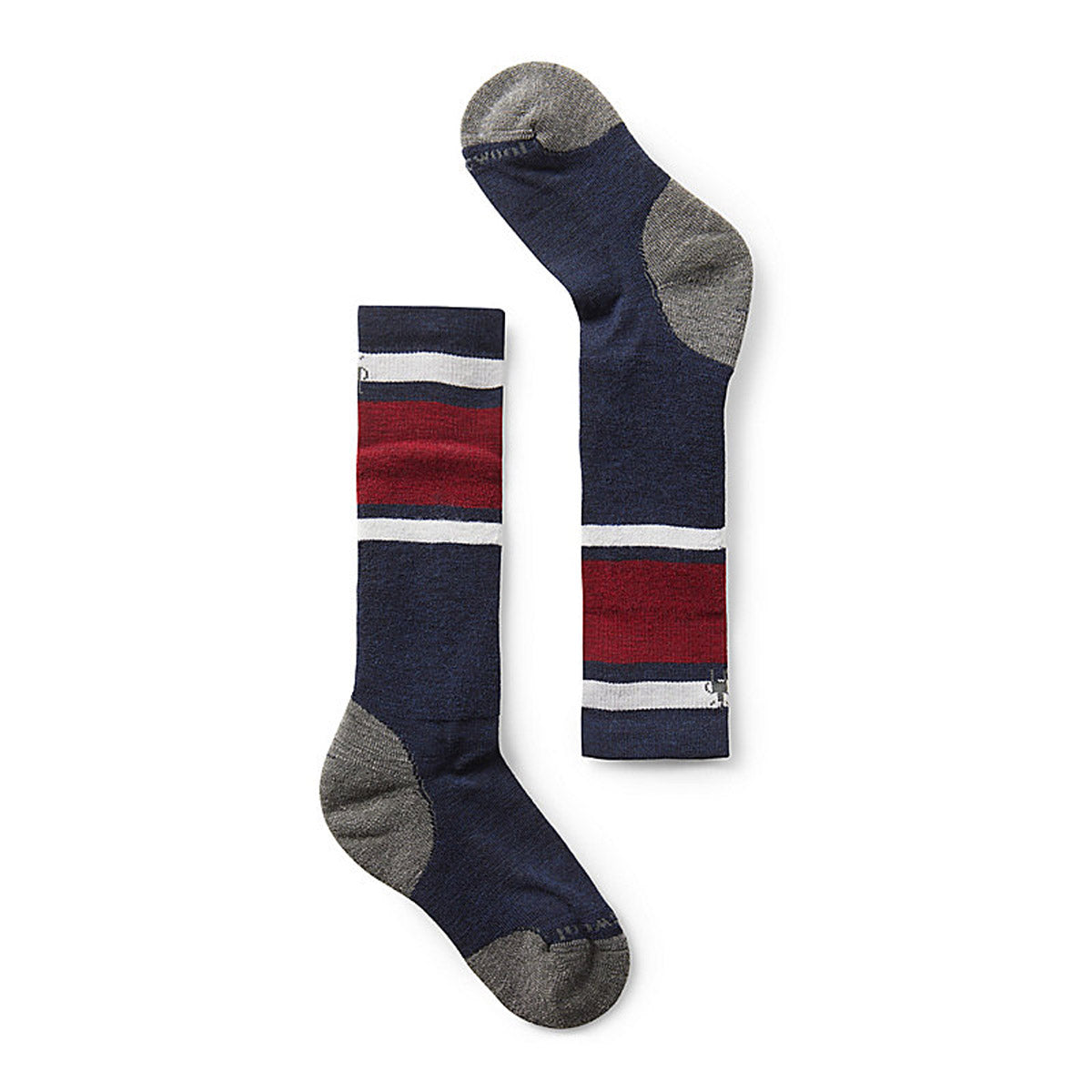 Kids&#39; Wintersport Full Cushion Stripe Over The Calf Socks
