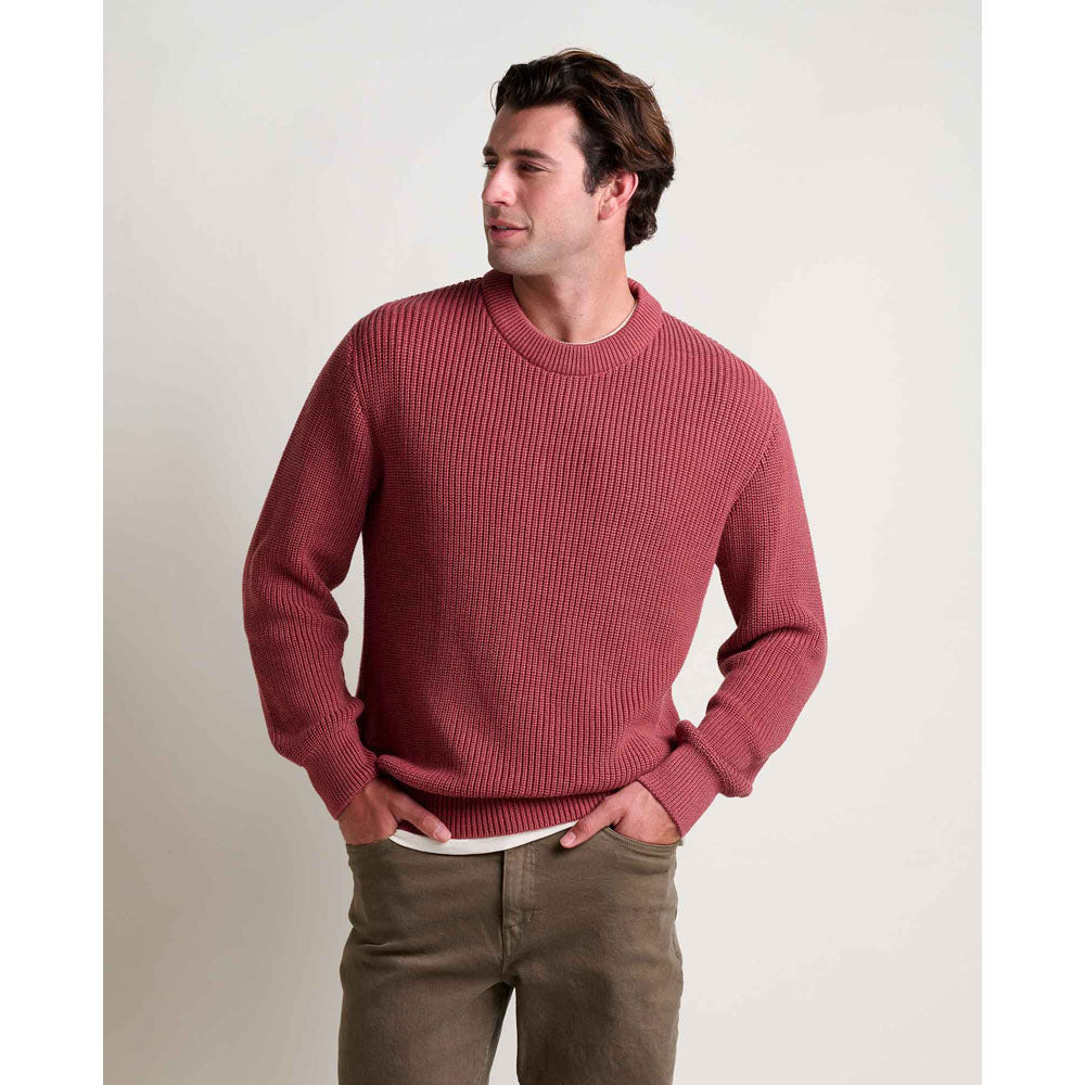 Toad&amp;Co. Mens Butte Crew Sweater Sundown