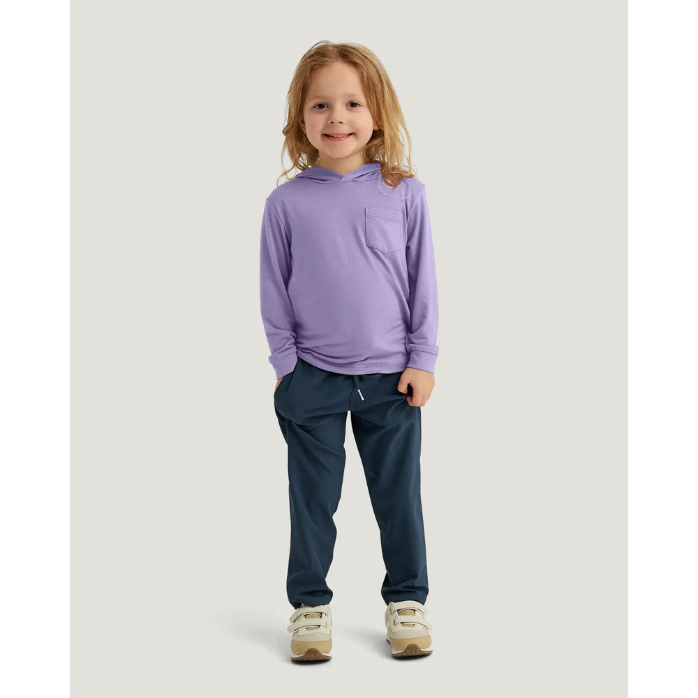 Free Fly Apparel Toddler Bamboo Shade Hoody Bright Lavender