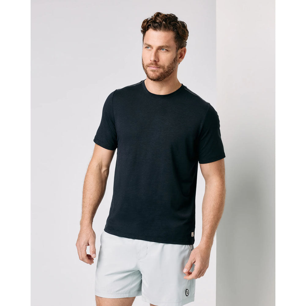 Vuori M Current Tech Tee Black