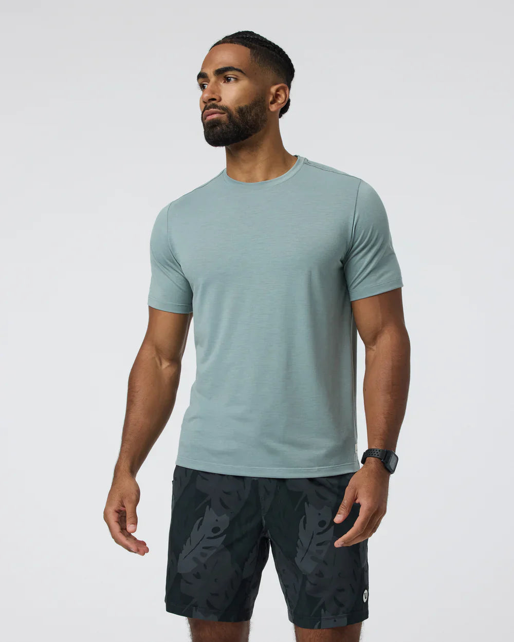 Vuori M Current Tech Tee MIT Mist