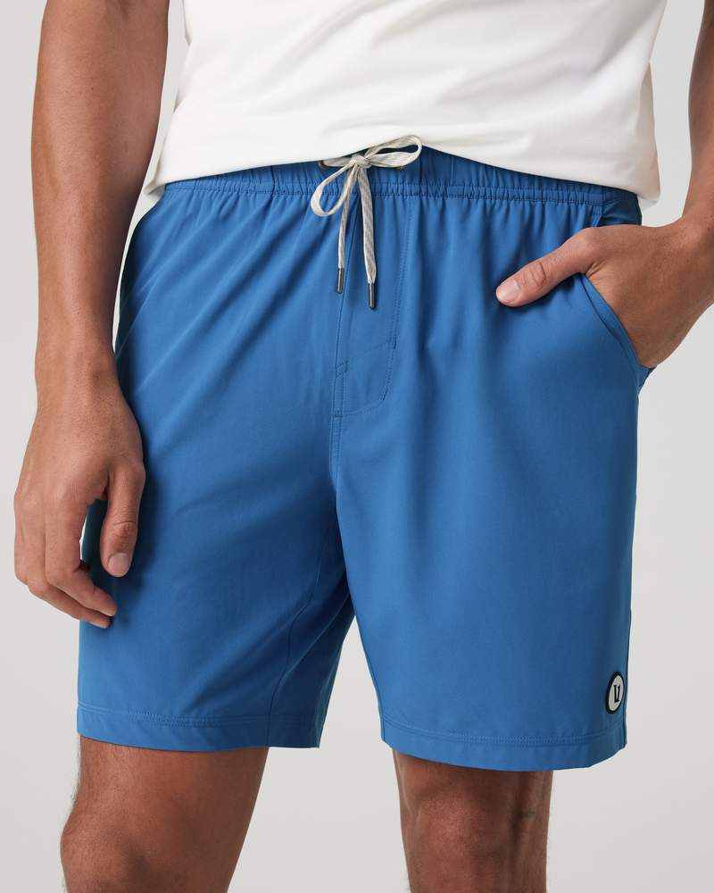 Vuori Mens Kore Short Lined 7 RCR Sour Cherry