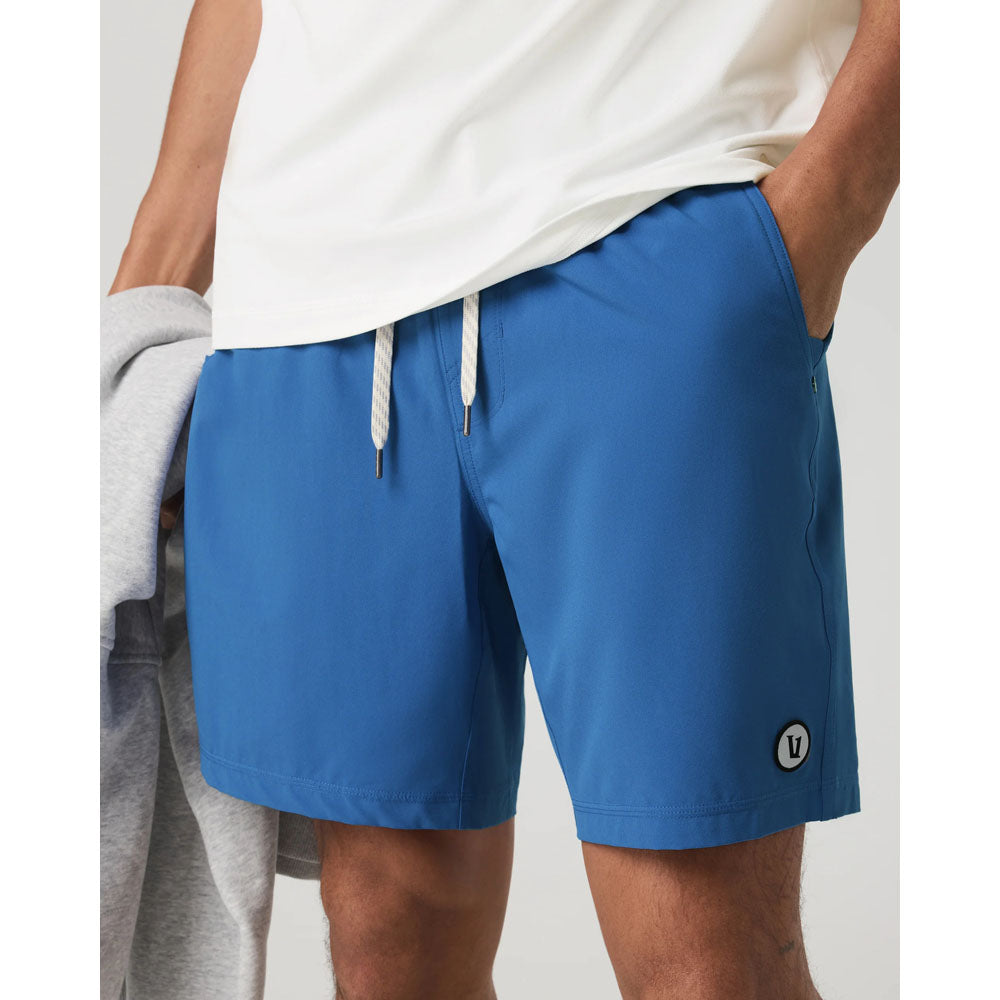 Vuori Mens Kore Short Lined 7 Court Blue
