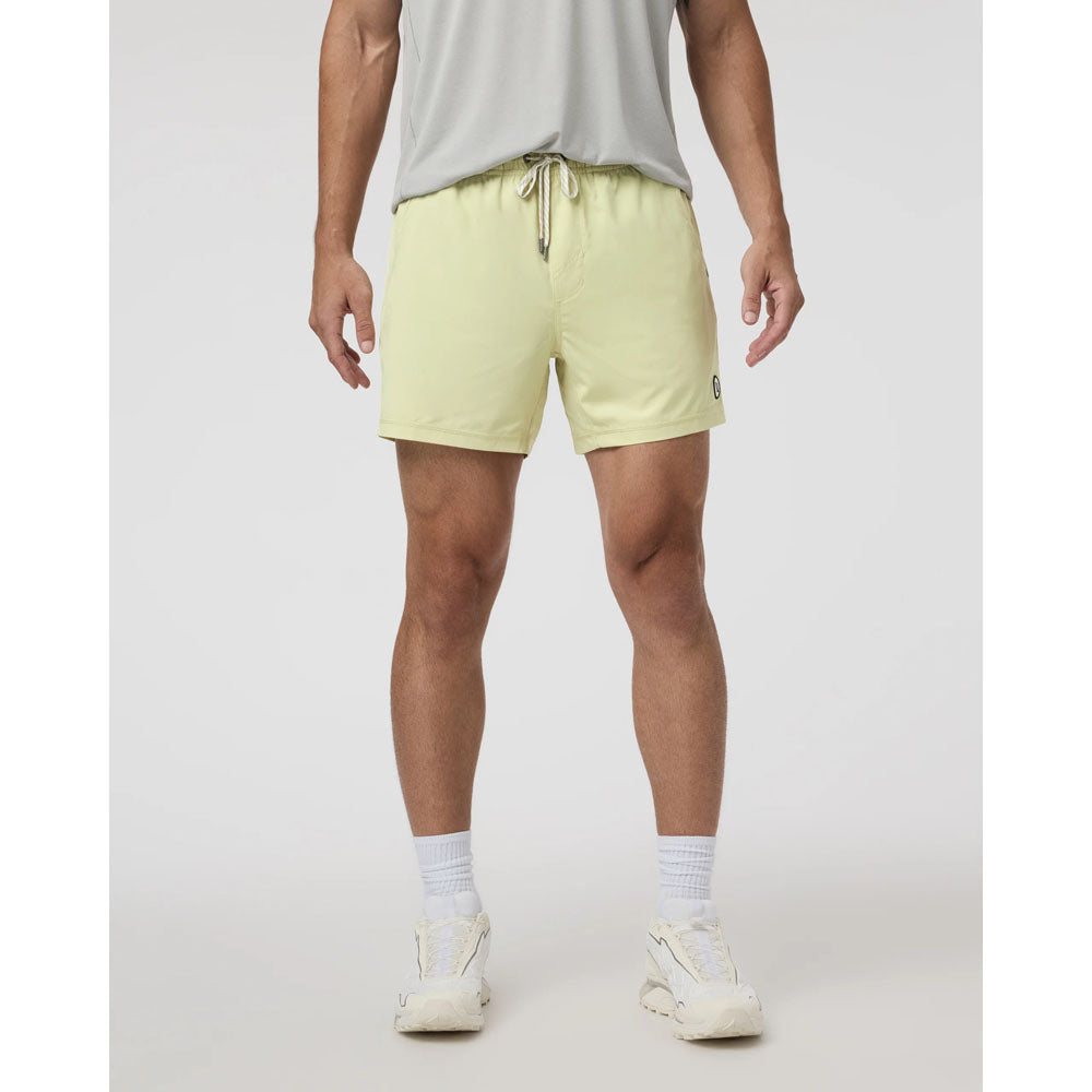 Vuori Mens Kore Short 5 Pale Citron