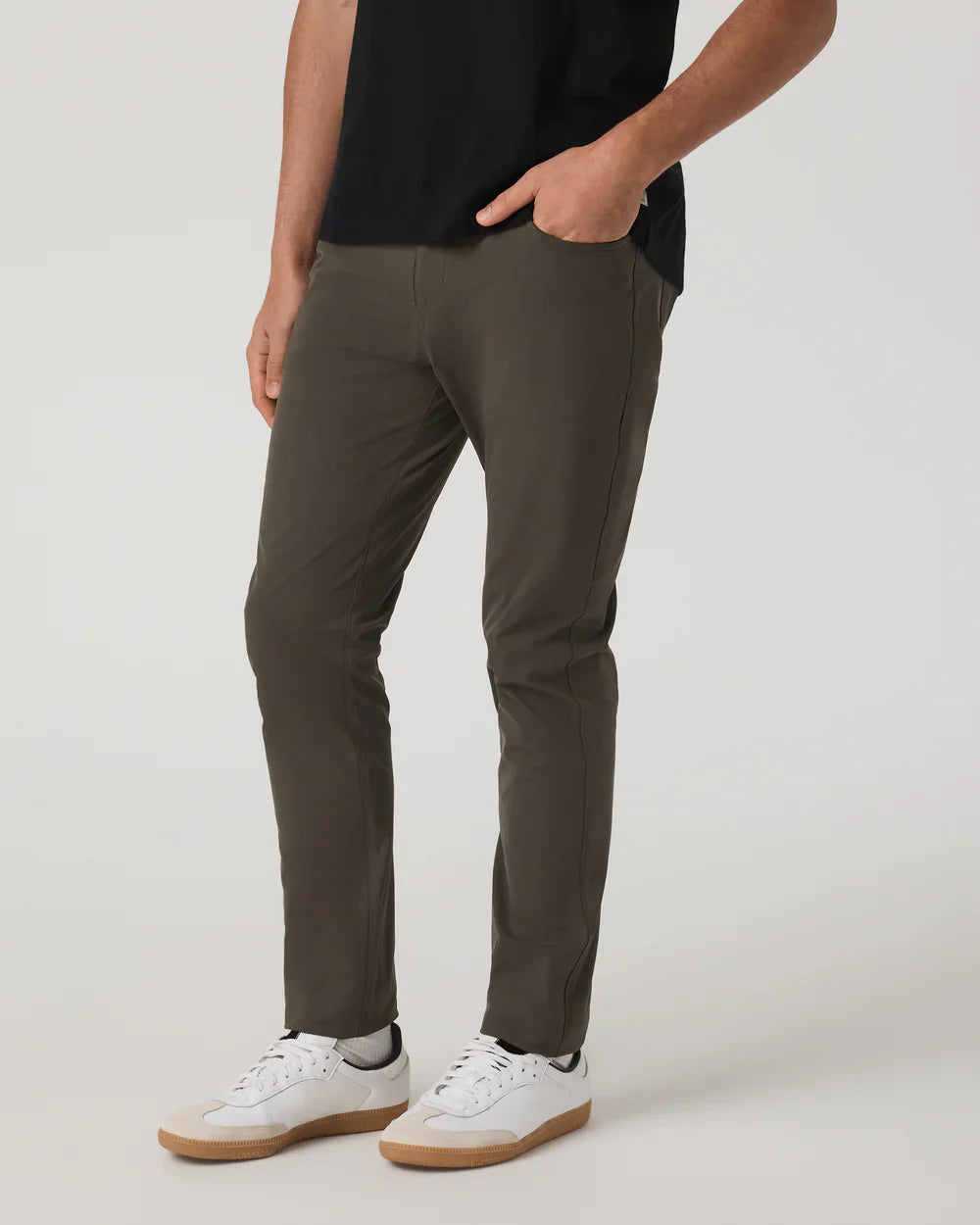 Vuori Mens Meta Pant Athletic Slim Fit - 30 Inseam DOR Dark Oregano
