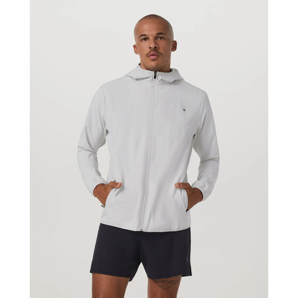 Vuori Mens Outdoor Trainer Shell Grey Mist inen Texture / L
