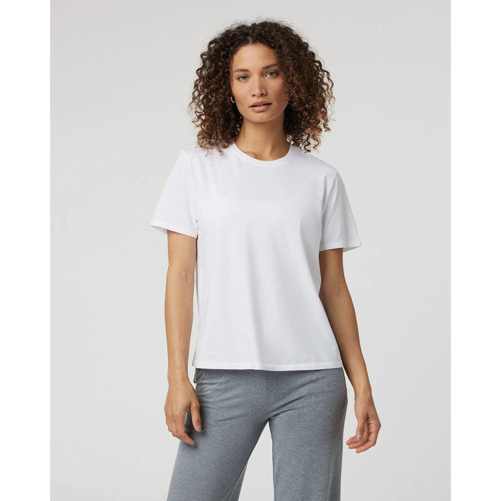 Vuori W Feather Tee White