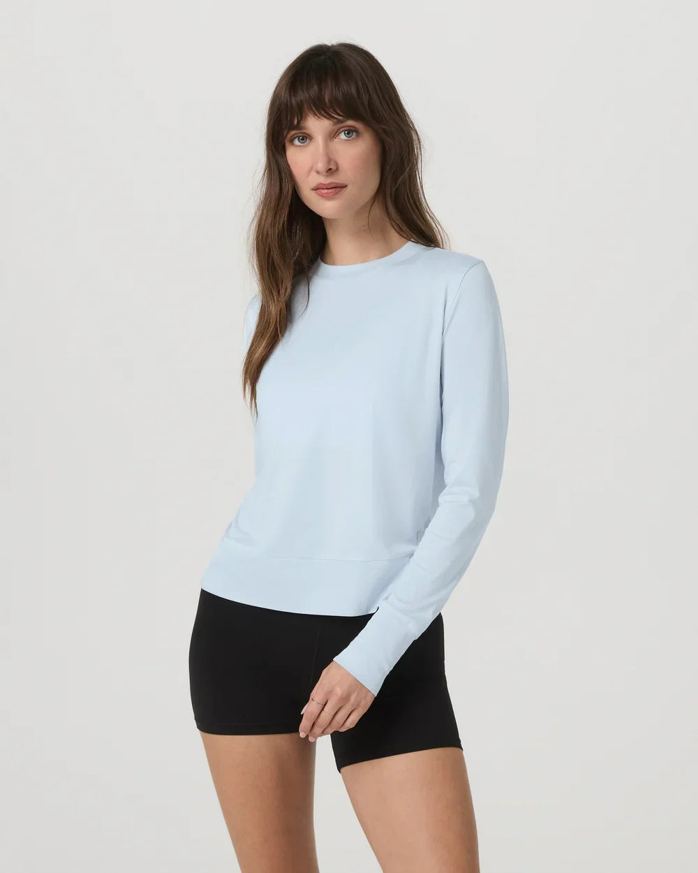 Vuori Womens Daydream Crew WHT White