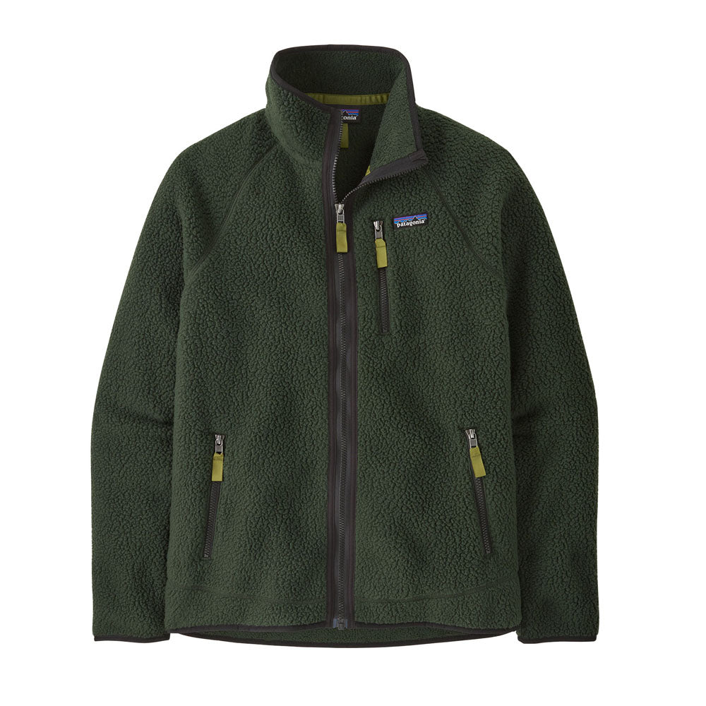 Patagonia Mens Retro Pile Jacket Old Growth Green