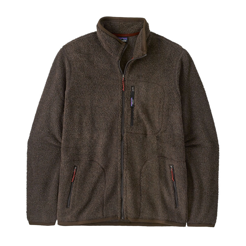 Patagonia Mens Reclaimed Fleece Jacket Otter Brown
