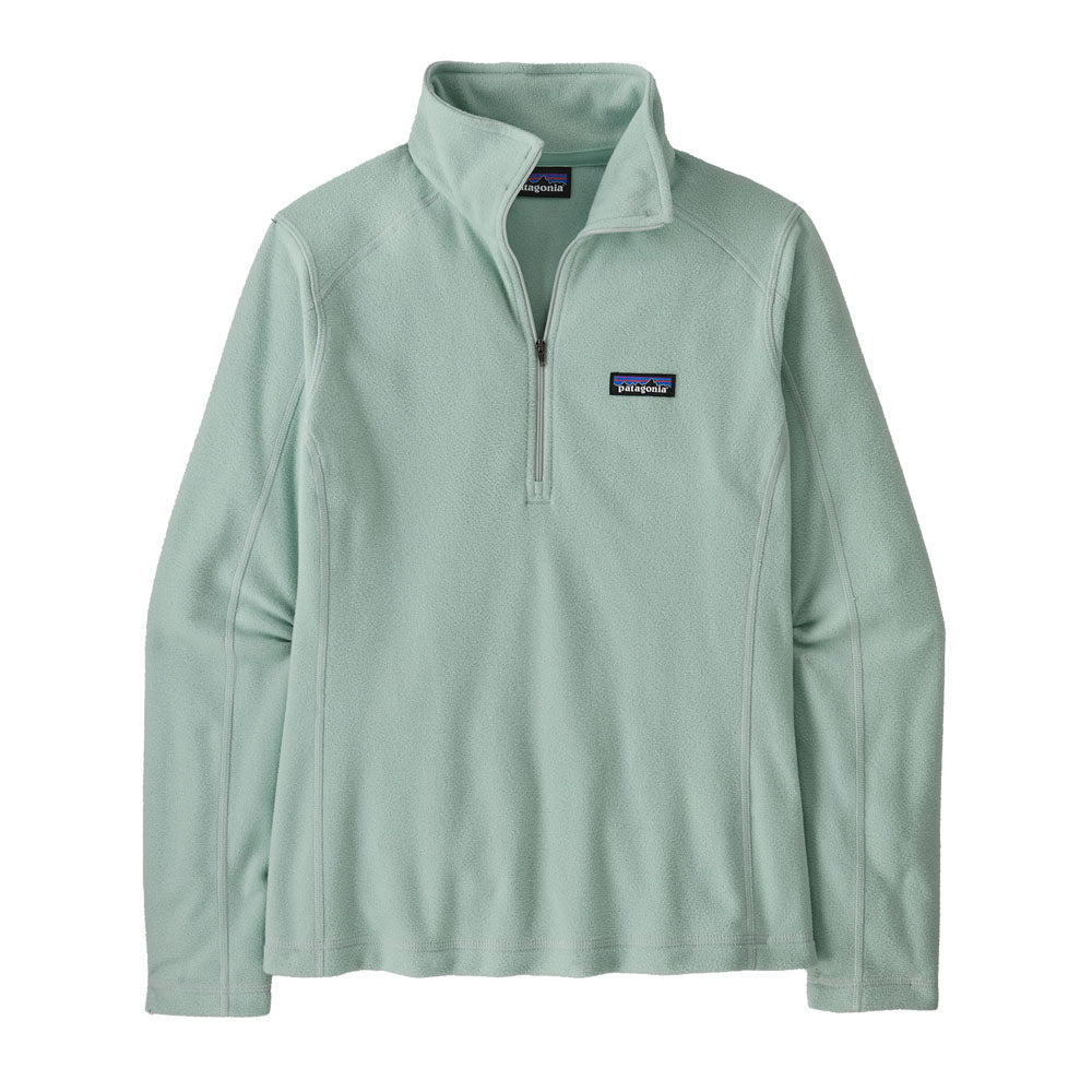 Patagonia Womens Micro D 1/4 Zip Virtually Blue