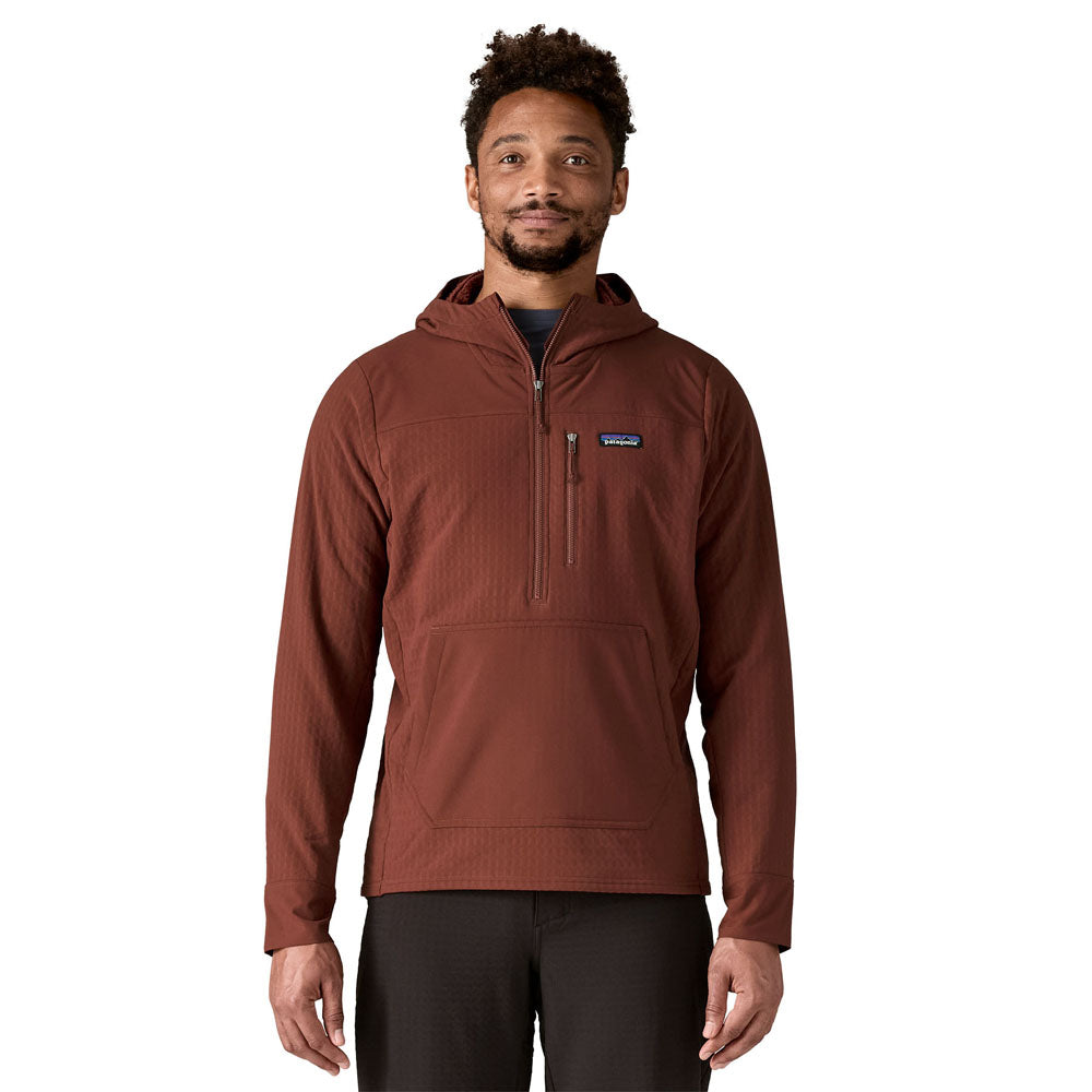 Patagonia Mens R2 TechFace Pullover Dried Vanilla
