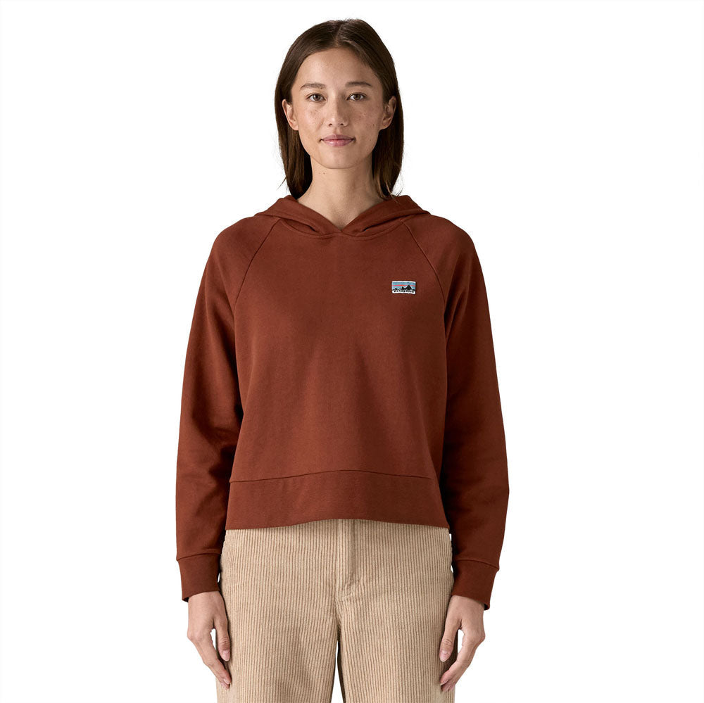 Patagonia Womens Regenerative Organic Certified Cotton Essential Hoody Dried Vanilla