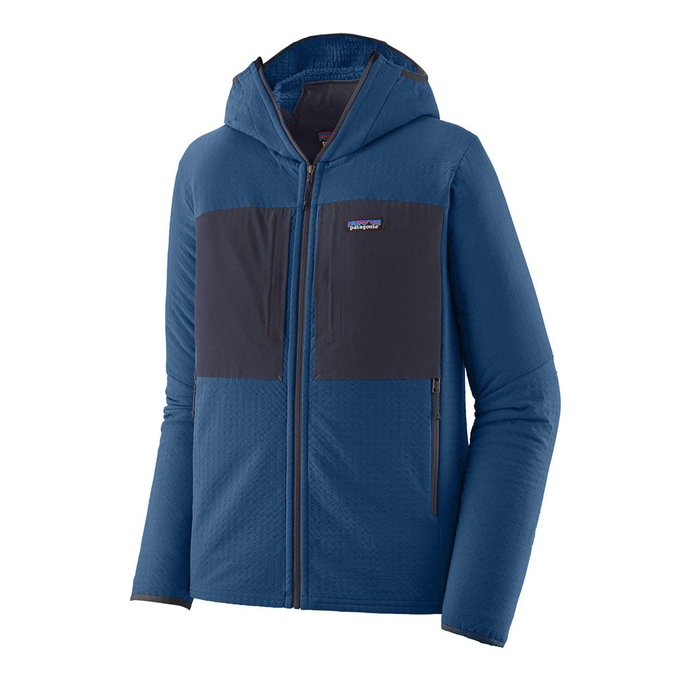 Patagonia Mens R2 TechFace Hoody Clement Blue