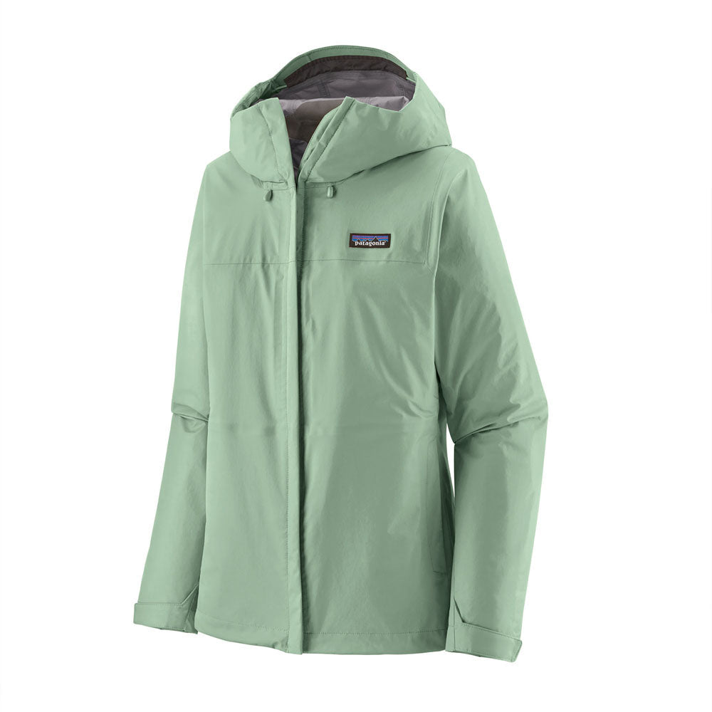 Patagonia Womens Torrentshell 3L Rain Jacket Ellwood Green