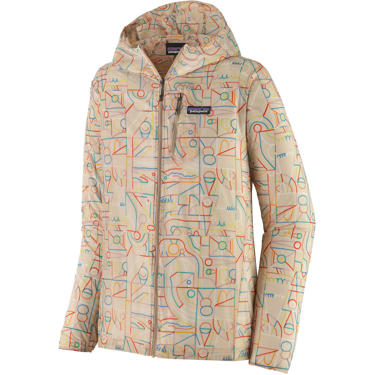 Patagonia Men's Houdini Jacket Lose Yourself Outline: Pumice
