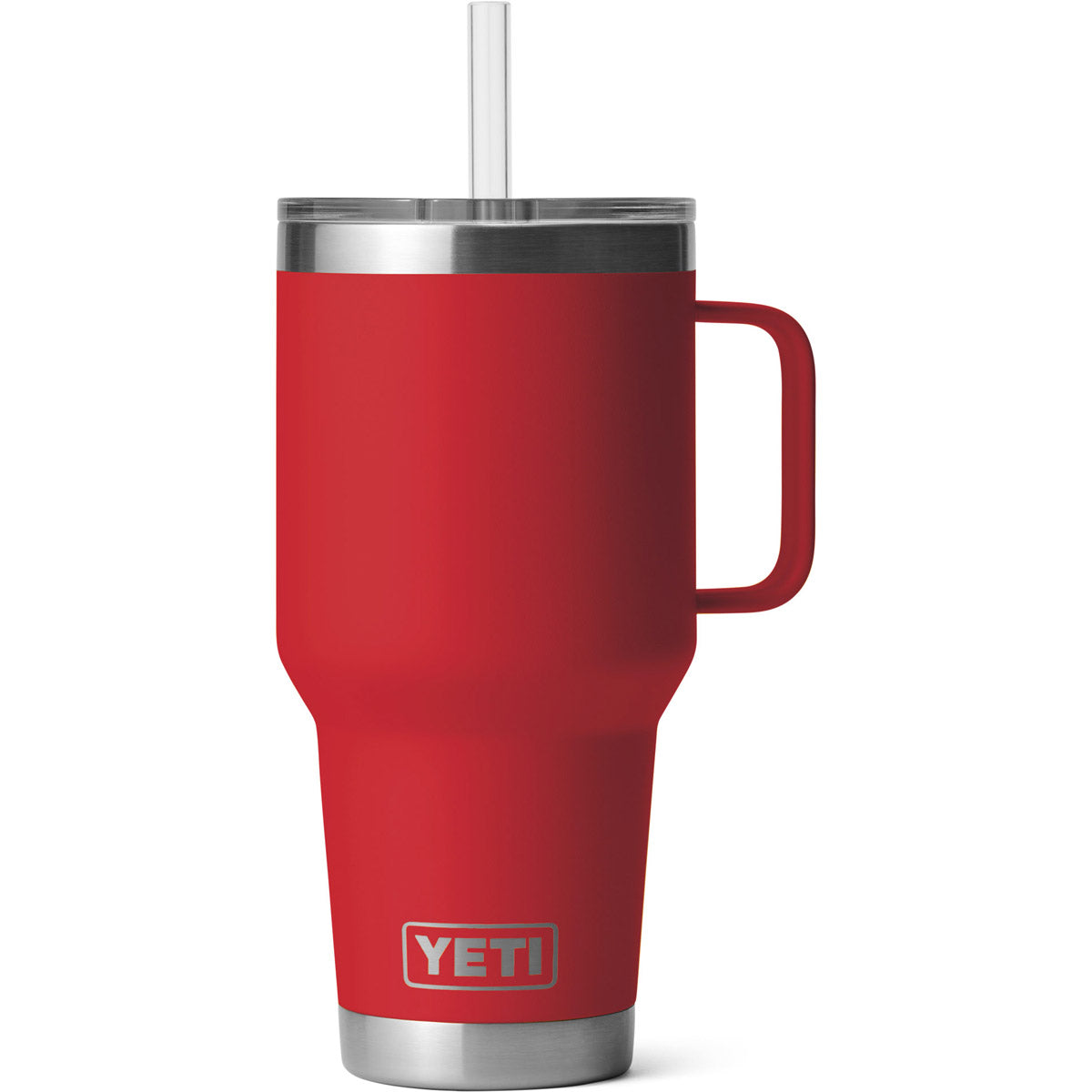 Yeti Rambler 35 oz Straw Mug Rescue Red