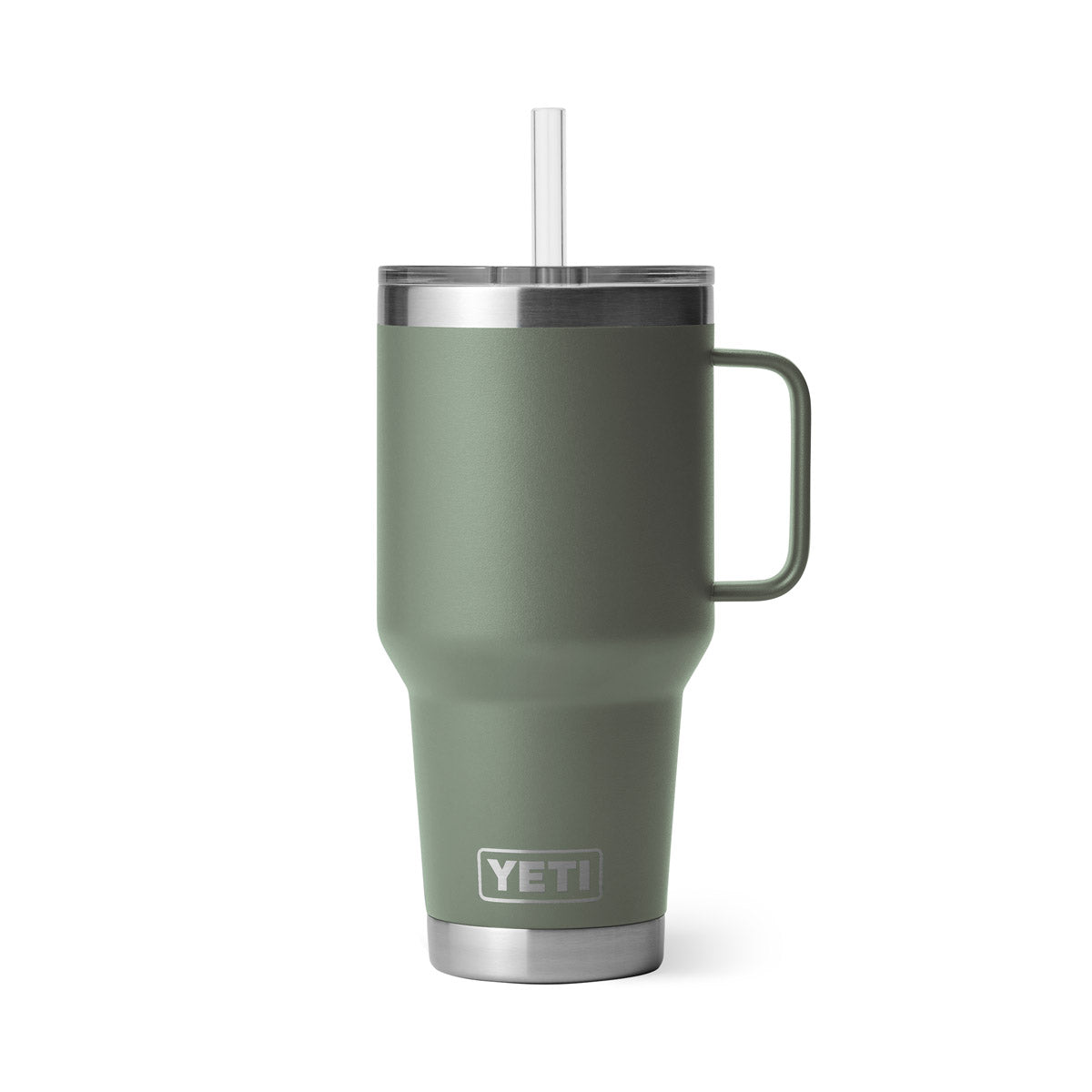 Yeti Rambler 35 oz Straw Mug Camp Green