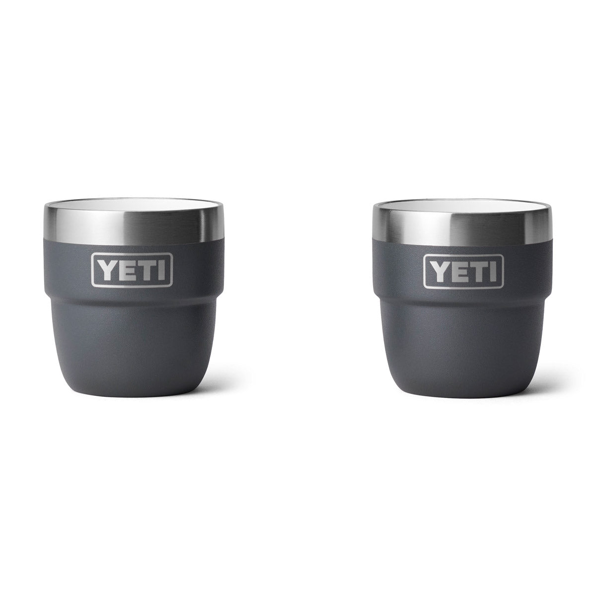 Yeti Rambler 4oz Cup 2pk Charcoal