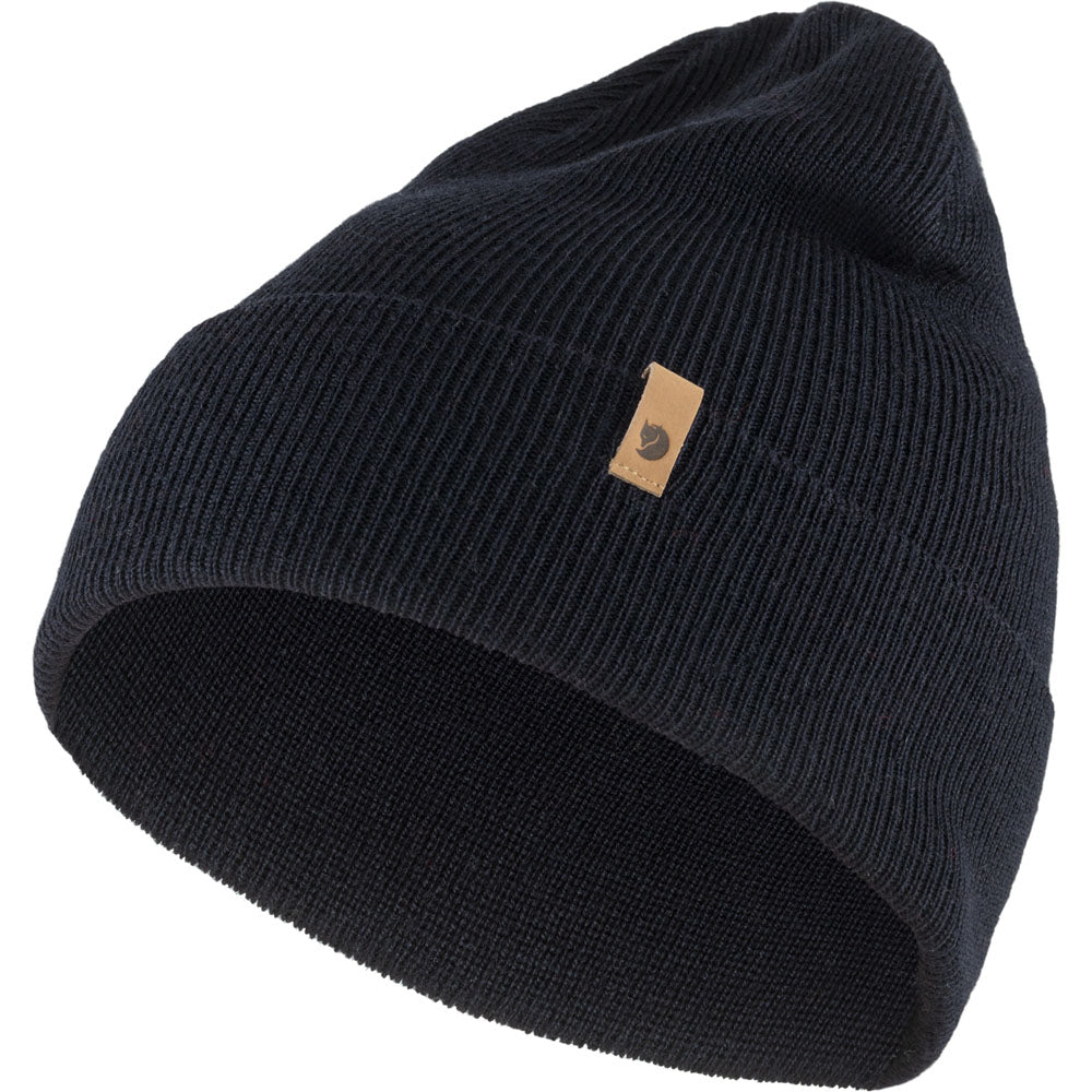 Fjallraven Classic Knit Hat Dark Navy