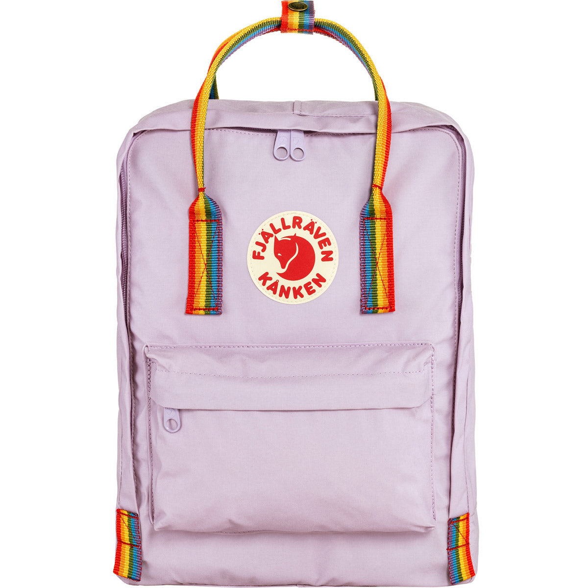 Fjallraven Kanken Rainbow Pastel Lavender-Rainbow