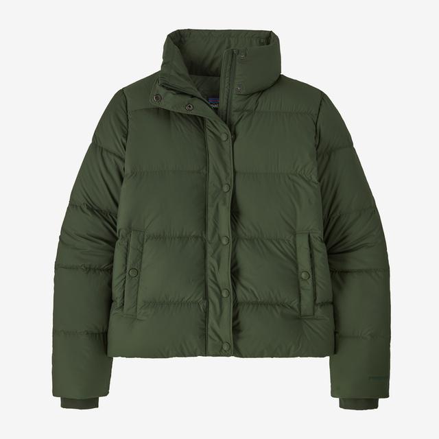Patagonia W Silent Down Jkt TPGN Torrey Pine Green