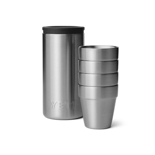 Shot Glasses and Case