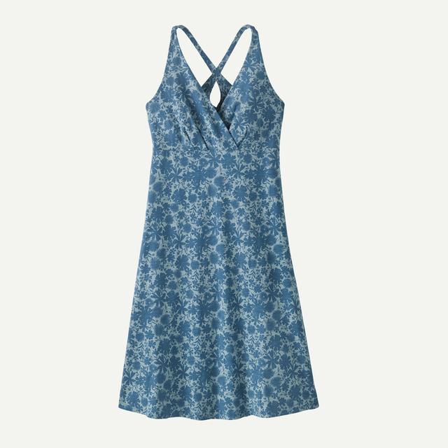 Patagonia Womens Amber Dawn Dress Way Back: Still Blue
