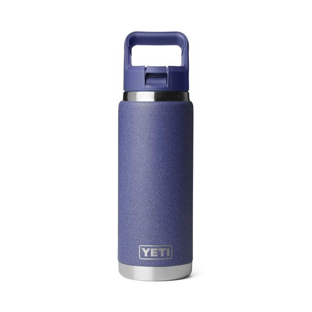 Yeti Rambler 26oz Straw Bottle with Color-Matched Straw Cap Moon Dust
