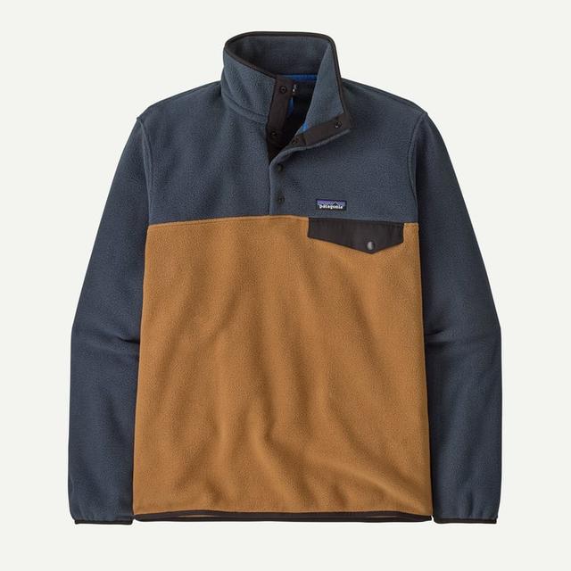 Patagonia Mens Lightweight Synchilla Snap-T Fleece Pullover Deer Brown