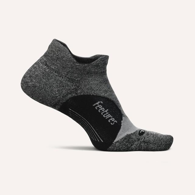 Feetures! Elite Light Cushion No Show Tab Socks 30160 Gray