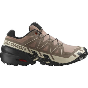 Salomon Mens Speedcross 6 Natural/Black/Almond Milk