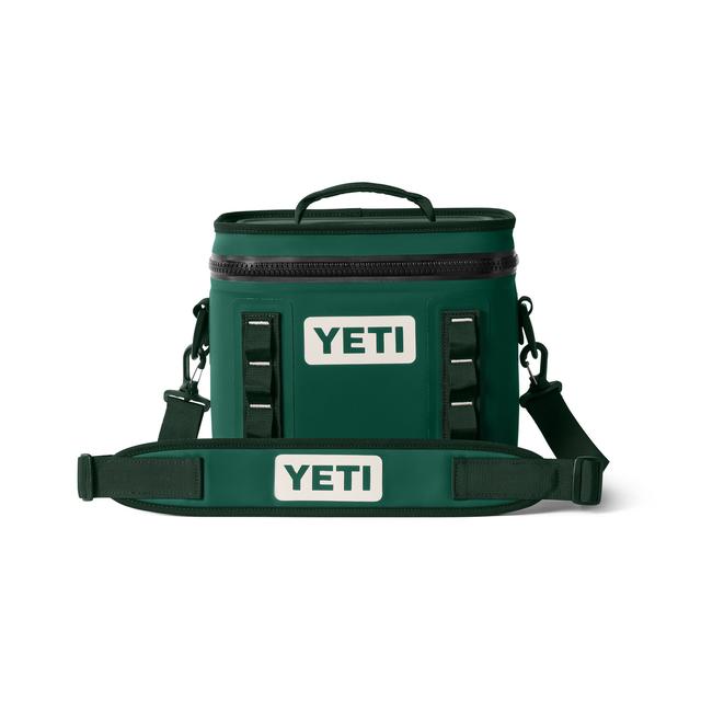 Yeti Hopper Flip 8 Soft Cooler Black Forest Green