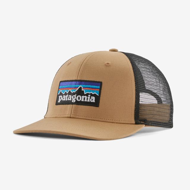 Patagonia P-6 Logo Trucker Hat GRBN Grayling Brown