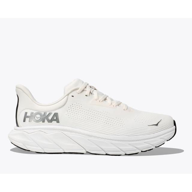 Hoka Mens Arahi 7 Blanc De Blanc / Steel Wool