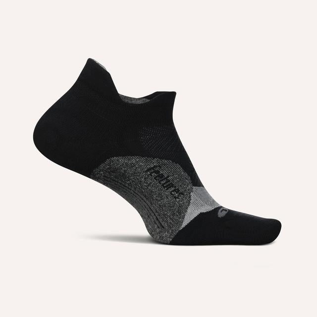 Feetures! Elite Light Cushion No Show Tab Socks 30159 Black