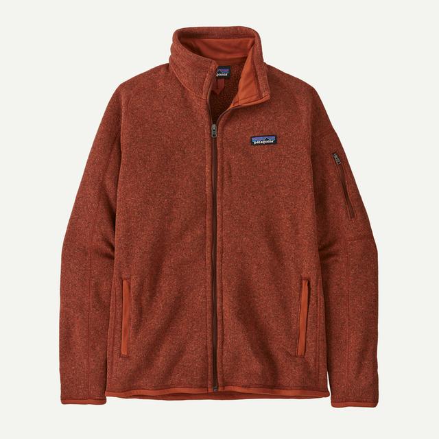 Patagonia Womens Better Sweater Jacket Burnished Red